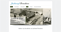 Desktop Screenshot of jachtwerfbrandsma.nl